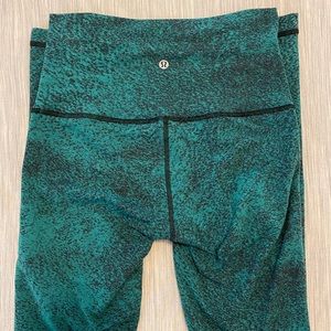 Lululemon High Rise Wunder Under Leggings